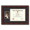 ArtToFrames 11x14 inch Diploma Frame with 6" x 8" Inch Image Opening - Framed with Black and Gold Mats, Comes with Regular Acrylic and Sawtooth Hanger for Wall Hanging (DT-11x14)
